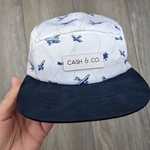 Cash and Co baby boys hat airplanes
